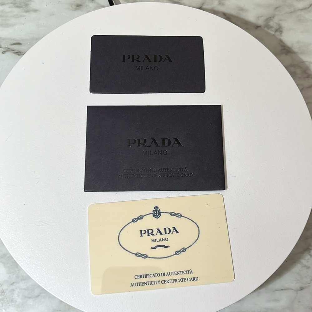 Prada Black Saffiano Leather Zip Wallet in GUC. - Picture 16 of 17